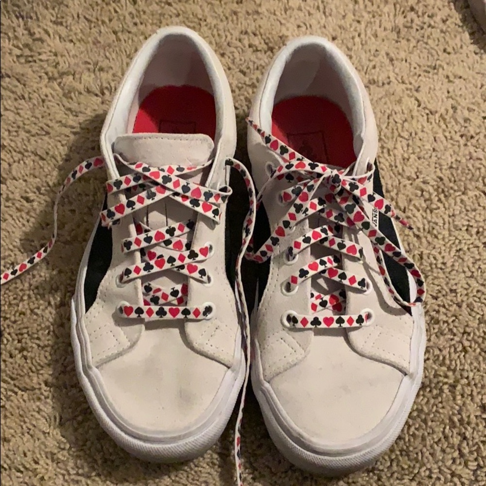 Hearts and Spades Vans